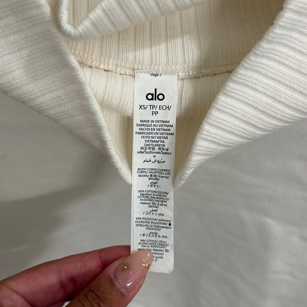 Alo Cropped Serenity Coverup